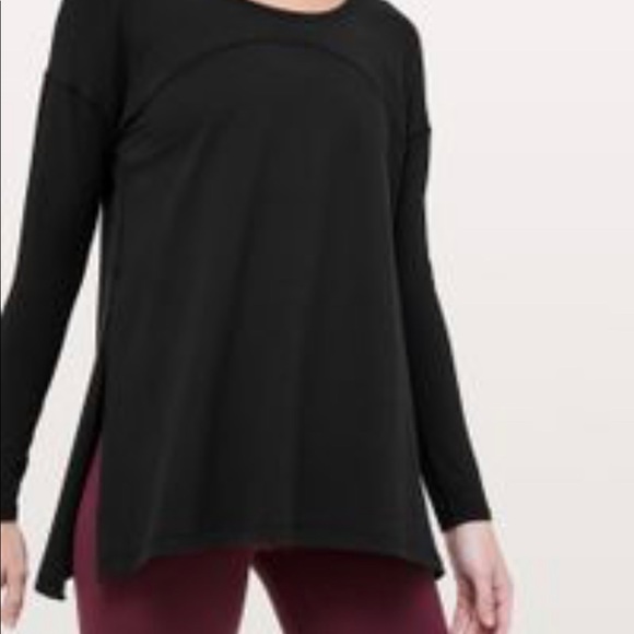 Lululemon Hit Unwind Long Sleeve Black 